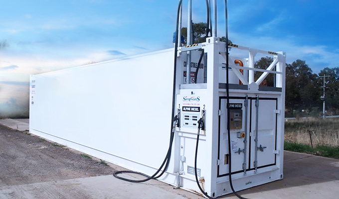 self-bunded fuel tank in transport and logistics industry