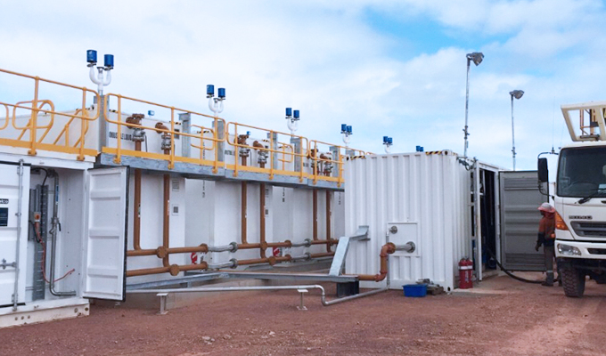 self-bunded tank in marine industry